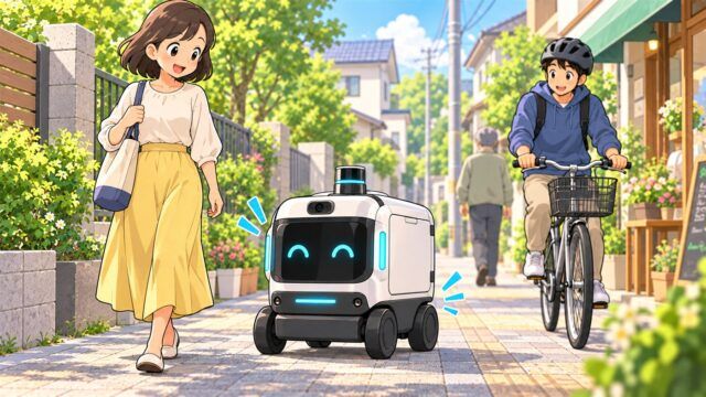 Hondaの自動配送ロボットは街で何を学ぶ？人と共存する技術、その先の家庭へ